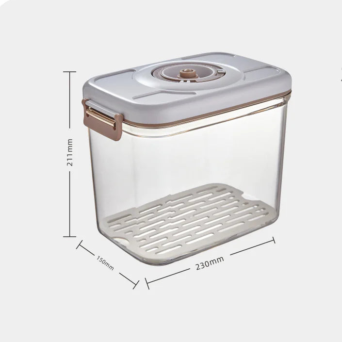Vacuum food storage box