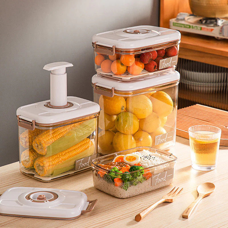 Vacuum food storage box